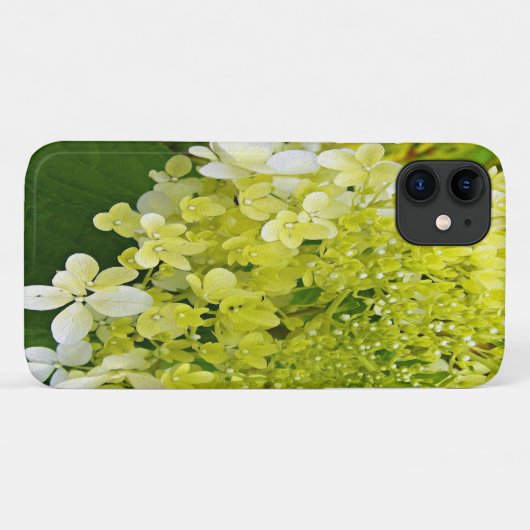 Elegante Chartreuse Green Limelight Hydrangea Case-Mate iPhone Hülle (Rückseite (Horizontal))