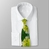 Elegante Chartreuse Green Limelight Hydrangea Krawatte (Gebunden)