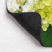 Elegante Chartreuse Green Limelight Hydrangea Mousepad (Ecke)