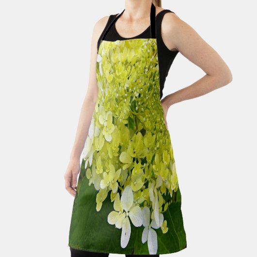 Elegante Chartreuse Green Limelight Hydrangea Schürze (InSitu)