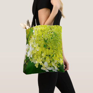 Elegante Chartreuse-Grüne Limelight-Hortensie Tasche