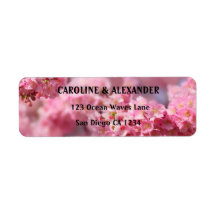 Elegante Cherry Blossom Blumenrosa Hochzeit