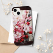 Elegante Cherry Blossom Wasserfarbe Case-Mate iPhone Hülle