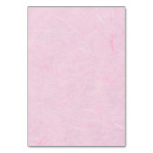 Elegante Cherry Blossom Wedding Tischnummer Card (Rückseite)