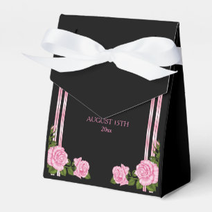 Elegante Chic Corner Rose Bouquet Wedding Geschenkschachtel
