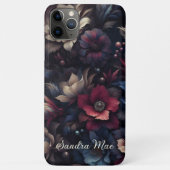 Elegante Chic Dahlias Frische Pasta machen Case-Mate iPhone Hülle (Rückseite)