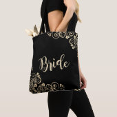 Elegante Chic Gold Blume , Bride Tasche (Von Nahem)