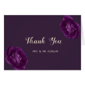 Elegante Chic Lila Rose (Vorderseite (Horizontal))