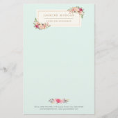 Elegante Chic Pastel Boutique Flyer (Vorne)