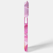 Elegante Chic Pastel Pink Hawaiian Plumeria Blume Case-Mate iPhone Hülle (Rückseite / Rechts)