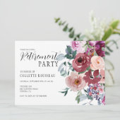 Elegante Chic Retirement-Party Einladung (Stehend Vorderseite)