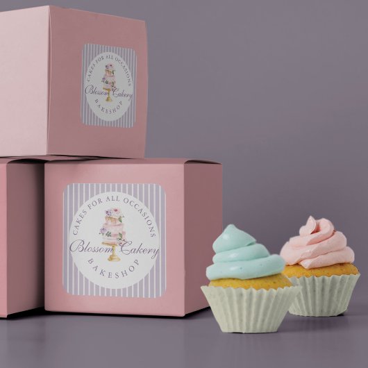 Elegante Chic Violet Frische Pasta machen Runder Aufkleber