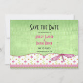 Elegante Chic Whimsical Country Boho Blumenhochzei Save The Date (Vorderseite)