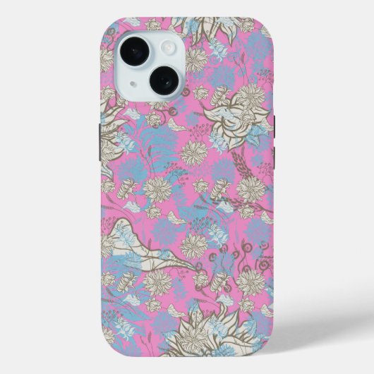 Elegante Chic-Wildblume Case-Mate iPhone Hülle (Rückseite)