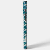 Elegante Chic-Wildblume Case-Mate iPhone Hülle (Rückseite / Links)
