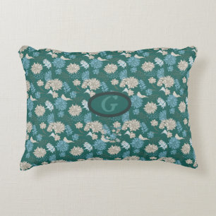 Elegante Chic-Wildblume Dekokissen