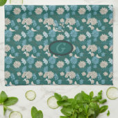 Elegante Chic-Wildblume Geschirrtuch (Gefaltet)