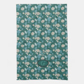 Elegante Chic-Wildblume Geschirrtuch (Vertikal)