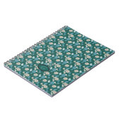 Elegante Chic-Wildblume Notizblock (Linke Seite)