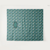 Elegante Chic-Wildblume Wandteppich (Vorderseite (Horizontal))