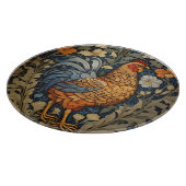 Elegante Chicken William Morris Inspiriert Schneidebrett (Ecke)