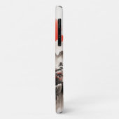 Elegante chinesische Landschaft Handy Case - Rot u (Hinten/Links)