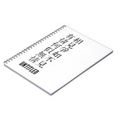 Elegante chinesische Poesie - Über Abschied #001- Notizblock (Linke Seite)