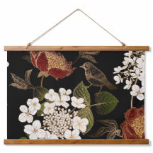 Elegante Chinoiserie Inspiriert Blumenblumen