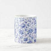 Elegante Chinoiserie-Toile-Mutter-Braut-Personalis Kaffeetasse (Mittel)