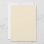 Elegante Christliche Babydusche Einladung (Rückseite)