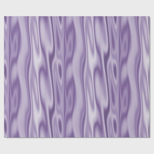 Elegante Christmas Lavender Imitate Satin Graphic Geschenkpapier (Flach)