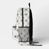 Elegante Circle Patterns Bedruckter Rucksack (Rechts)