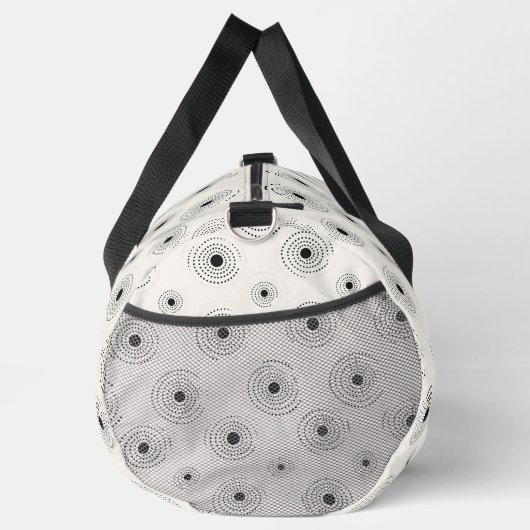 Elegante Circle Patterns Duffle Bag (Rechts)