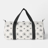 Elegante Circle Patterns Duffle Bag (Vorderseite)