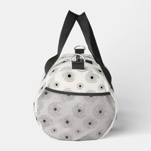 Elegante Circle Patterns Duffle Bag (Rechts)