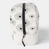 Elegante Circle Patterns Waschbeutel (Rechts)