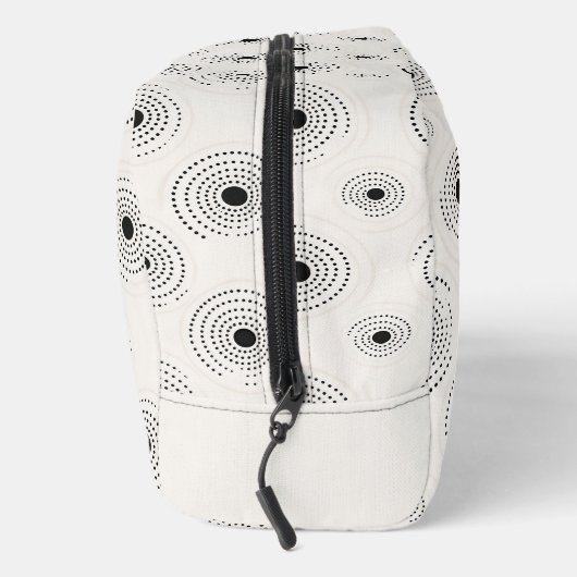 Elegante Circle Patterns Waschbeutel (Rechts)
