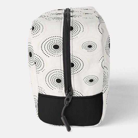 Elegante Circle Patterns Waschbeutel (Rechts)