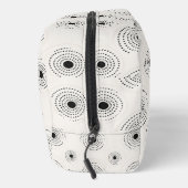 Elegante Circle Patterns Waschbeutel (Rechts)