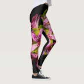 Elegante Citronella Blume Leggings (Rechts)