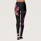 Elegante Citronella Blume Leggings (Rückseite)