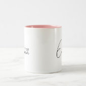 Elegante Classic Coffee Tasse Ihr Skriptname (Mittel)