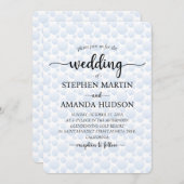 Elegante Classic Einfache Zeremonie Minimalistisch Einladung (Vorne/Hinten)