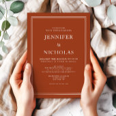 Elegante Classic Einladung