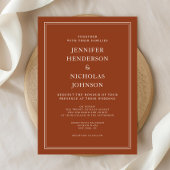 Elegante Classic Einladung