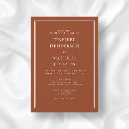 Elegante Classic Einladung