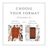 Elegante Classic Einladung