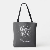 Elegante Classic Roch Individuelle Name Halloween Tasche (Rückseite)