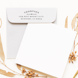 Elegante Classy Family geben benutzerdefinierte Ad Gummistempel