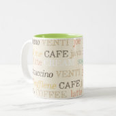 Elegante Coffee Bistro Tasse (Vorderseite Links)